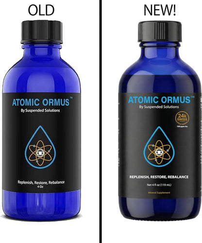 Suspended Solutions Liquid Monoatomic 24-Carat Gold ORMUS – 4oz