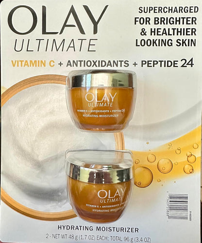Olay Ultimate Vitamin C + Antioxidants + Peptide Twenty Four (Twin Pack)