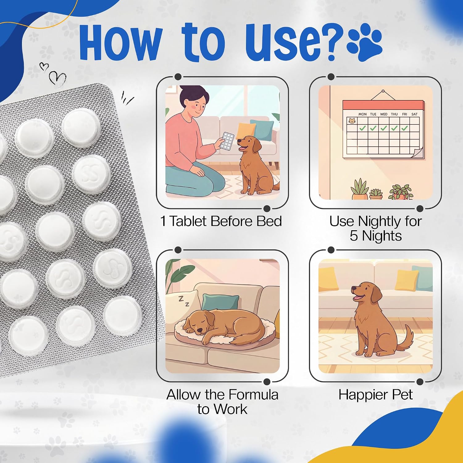 SnoreStop for Pets 20 Chewable Tablets - görsel 4