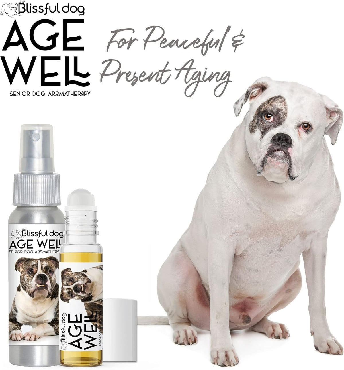 The Blissful Dog American Bulldog Age Well Dog Aromatherapy - görsel 2