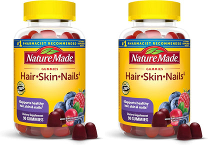 Nature Made Hair Skin and Nails with Biotin 2500 mcg Gummies