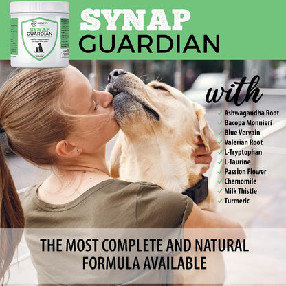 Synap Guardian - Nervous System Support & Calming Care for Dogs (100g)