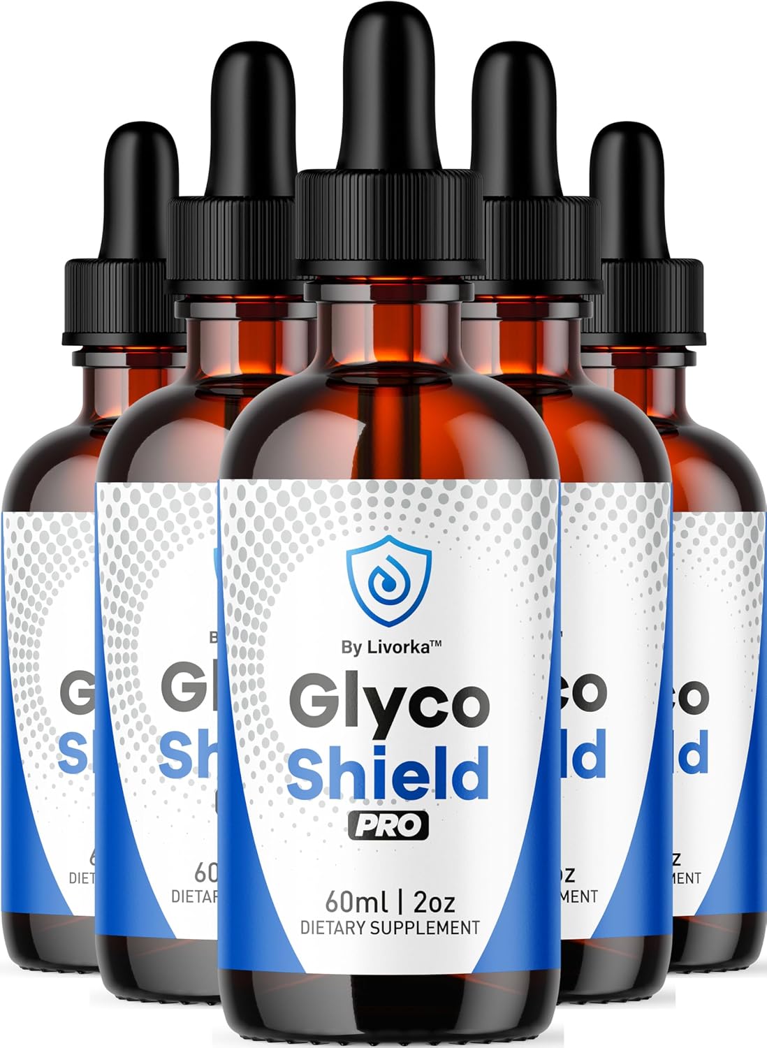 Glyco Shield Drops – Blood Formula Support Supplement (5 Bottles) - görsel 1