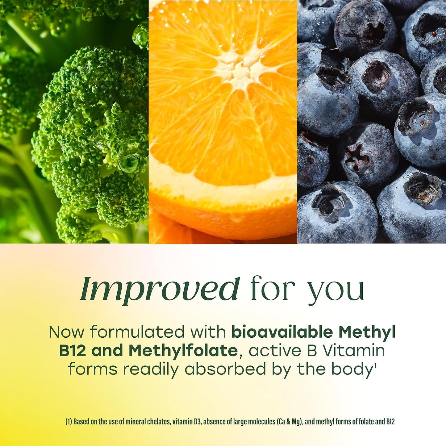 MegaFood Multivitamin for Men 40+ – One Daily with Methylated B12, Vitamin D3, C and Zinc – Muscle and Bone Health, Energy Metabolism, Immune Support – 30 Tablets - görsel 6