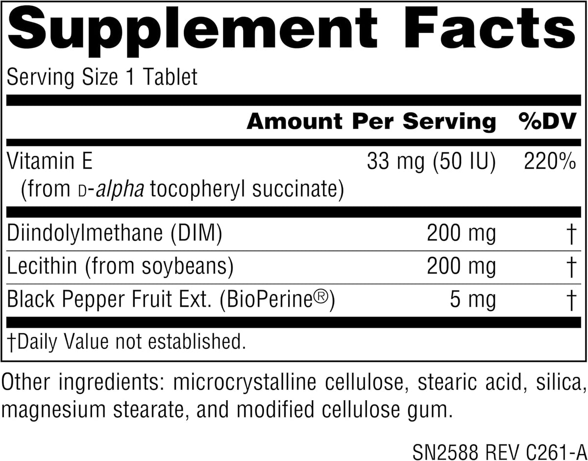 Source Naturals DIM, 200 mg, 30 Tablets - görsel 2