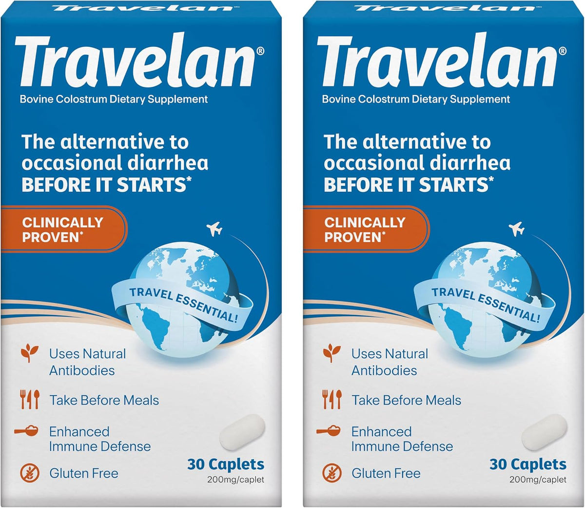 Travelan Anti Diarrhoea Pills – Natural Colostrum Supplement for Digestive & Immune Support, 30 Count - görsel 8