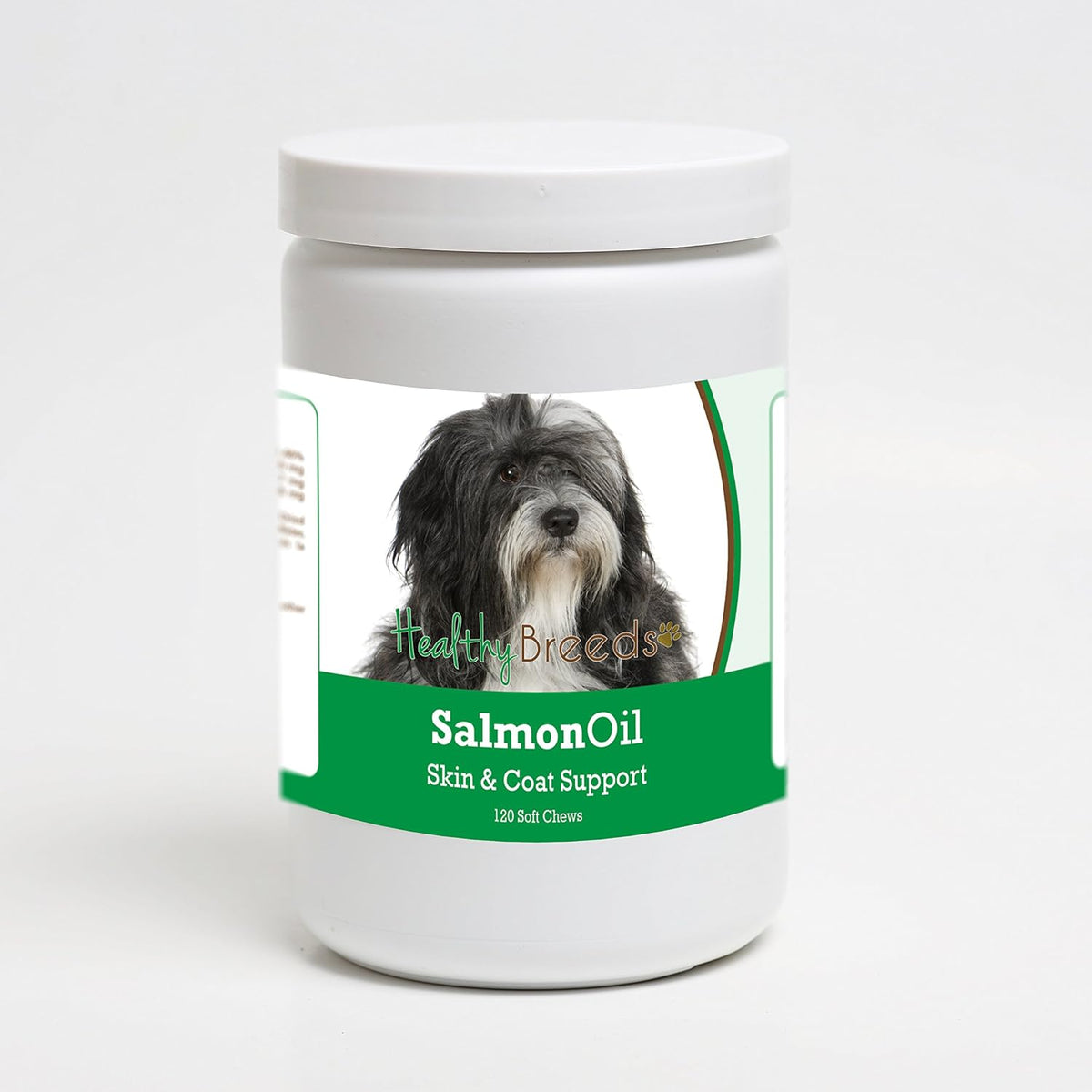 Healthy Breeds Lhasa Apso Salmon Oil Soft Chews 120 Count - görsel 1