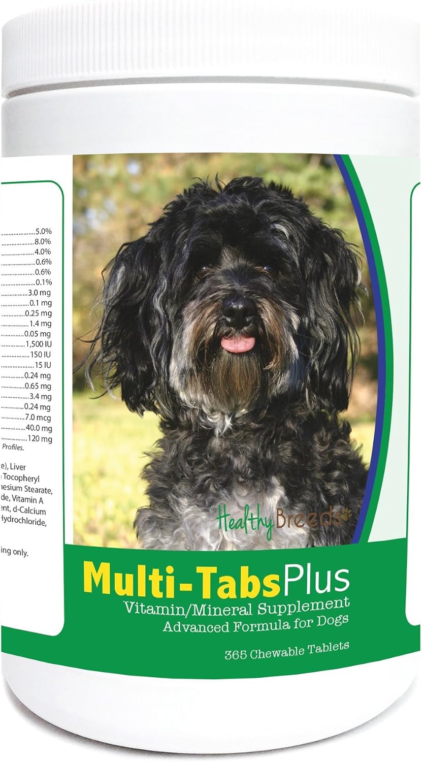 Healthy Breeds Maltipoo Multi-Tabs Plus Chewable Tablets 365 Count - görsel 1