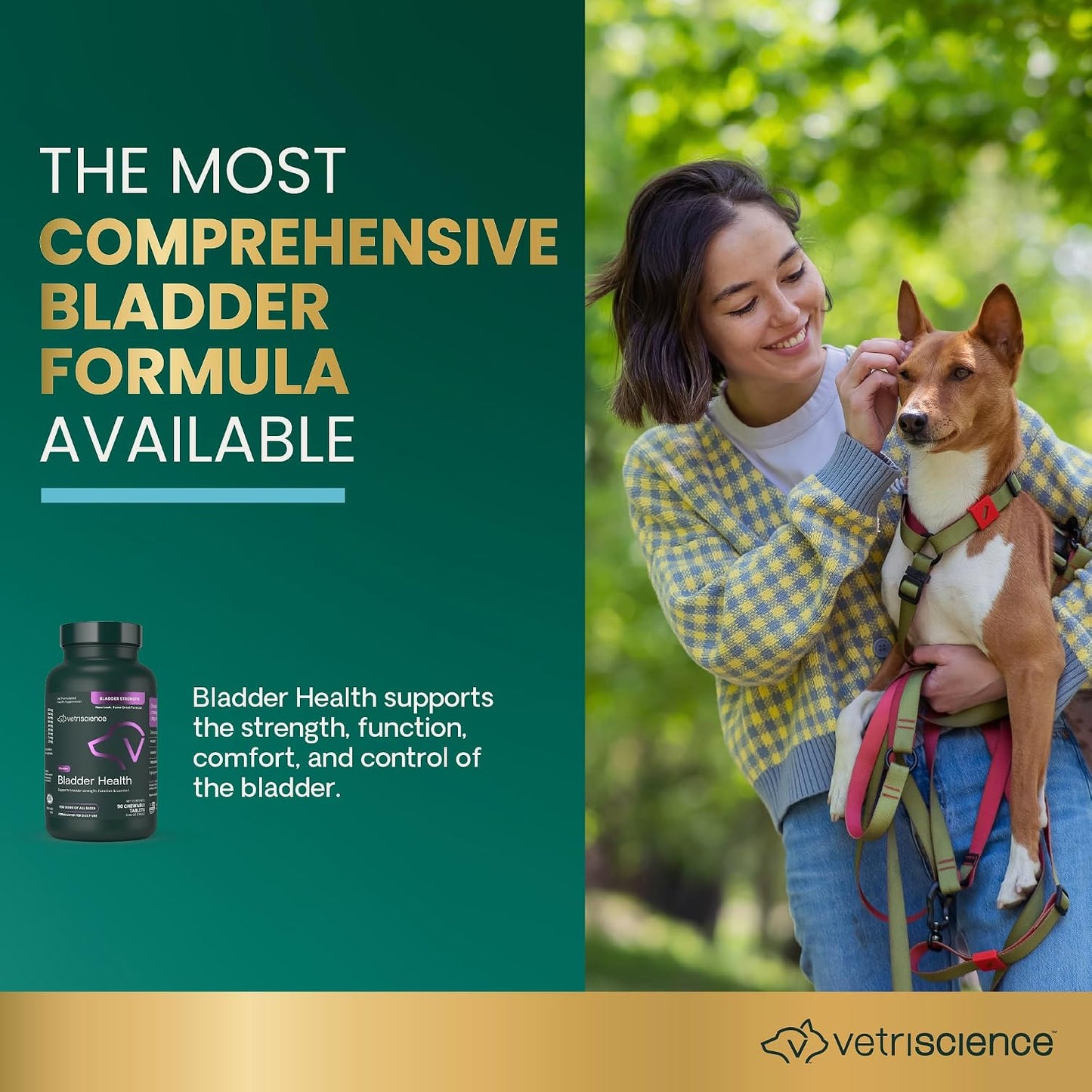 VetriScience Bladder Health Chewable Tablets for Dogs - Urinary Tract Support with Saw Palmetto & Pumpkin Seed - görsel 4