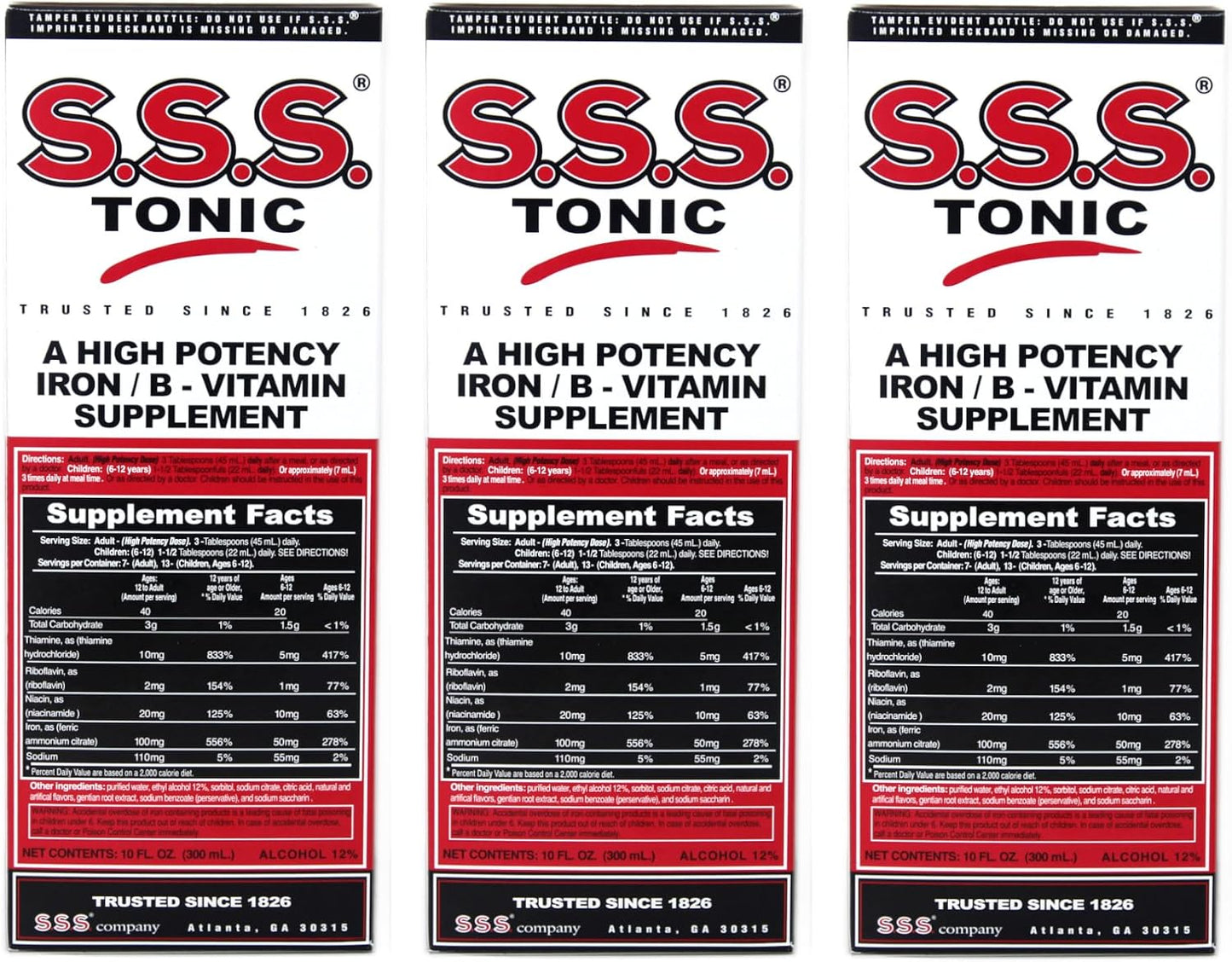 SSS Tonic 300 ml (Pack of 3) - görsel 1