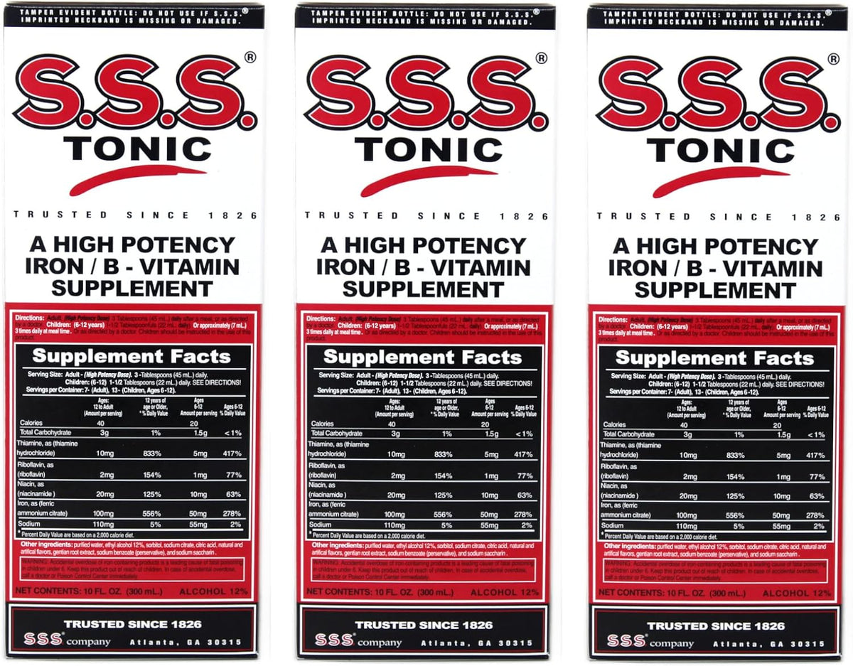 SSS Tonic 300 ml (Pack of 3) - görsel 1