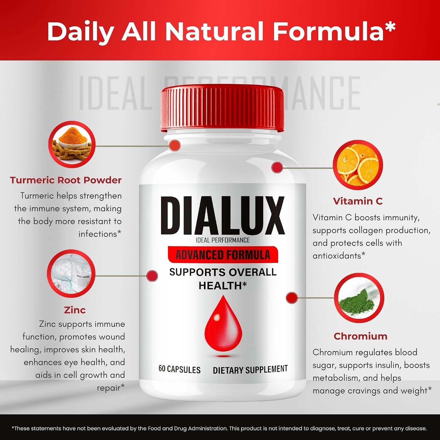 IDEAL PERFORMANCE Dialux Blood Capsules – Premium Formula for Healthy Circulation & Stable Levels – All-Natural Support – 2-Pack - görsel 7