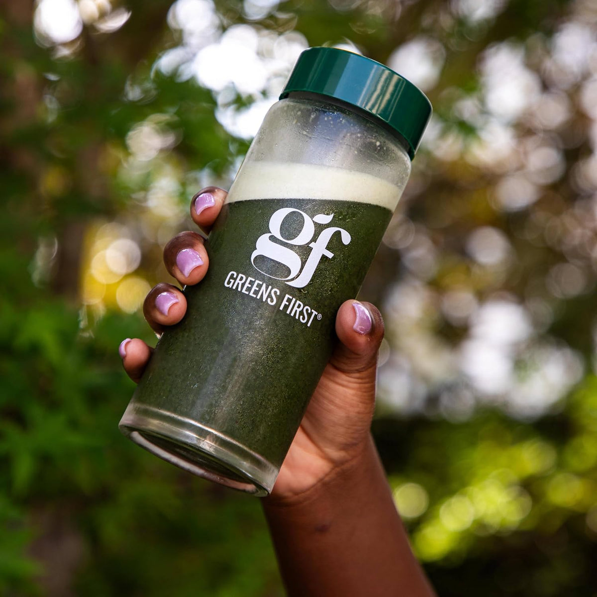 Greens First 25th Anniversary Gift Set – Organic Mint Greens Powder & Borosilicate Glass Carafe (30 Servings) - görsel 9