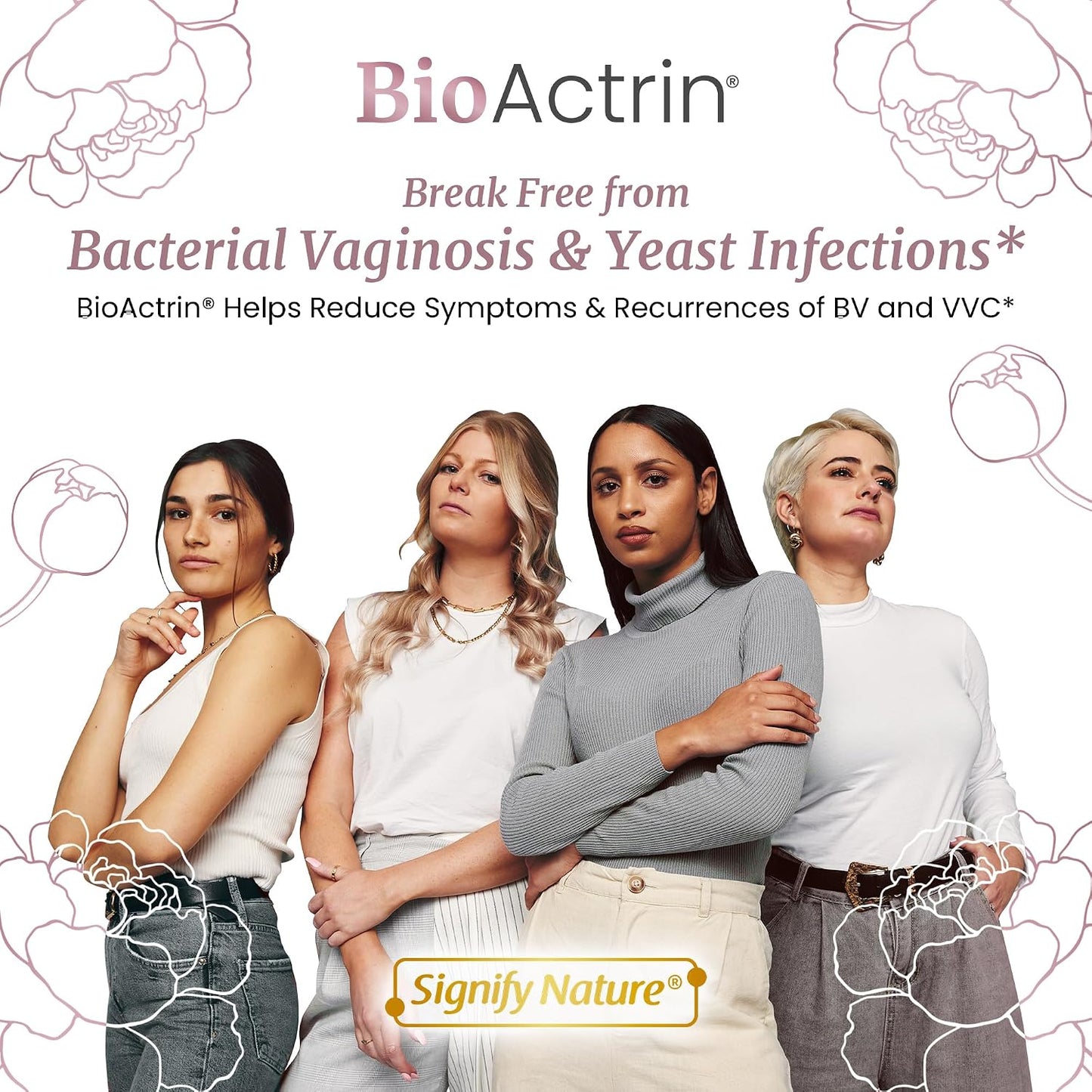SIGNIFY NATURE Bioactrin Vaginal Probiotics – Support for Vaginal Balance – 28 Capsules - görsel 5