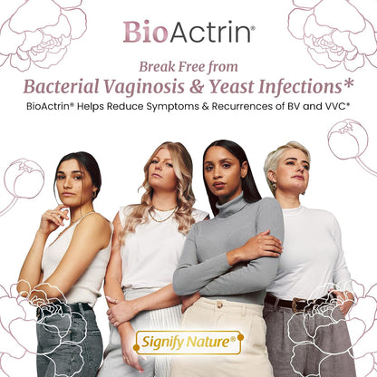 SIGNIFY NATURE Bioactrin Vaginal Probiotics – Support for Vaginal Balance – 28 Capsules
