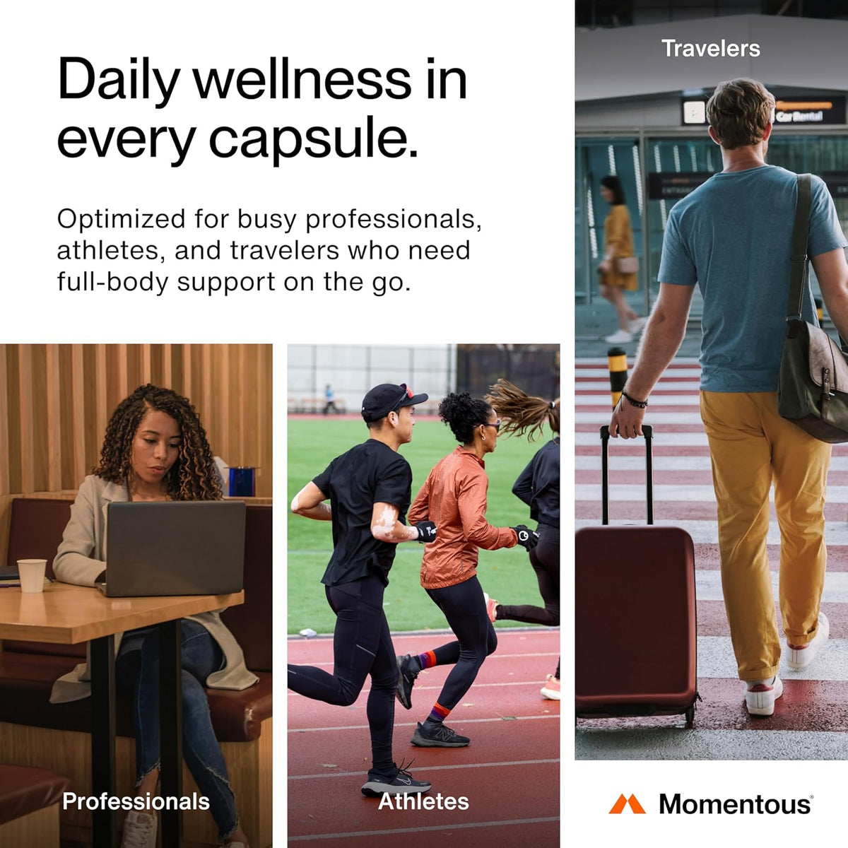 Momentous Essential Multivitamin - Complete Vitamin & Mineral Complex for Men & Women - görsel 5