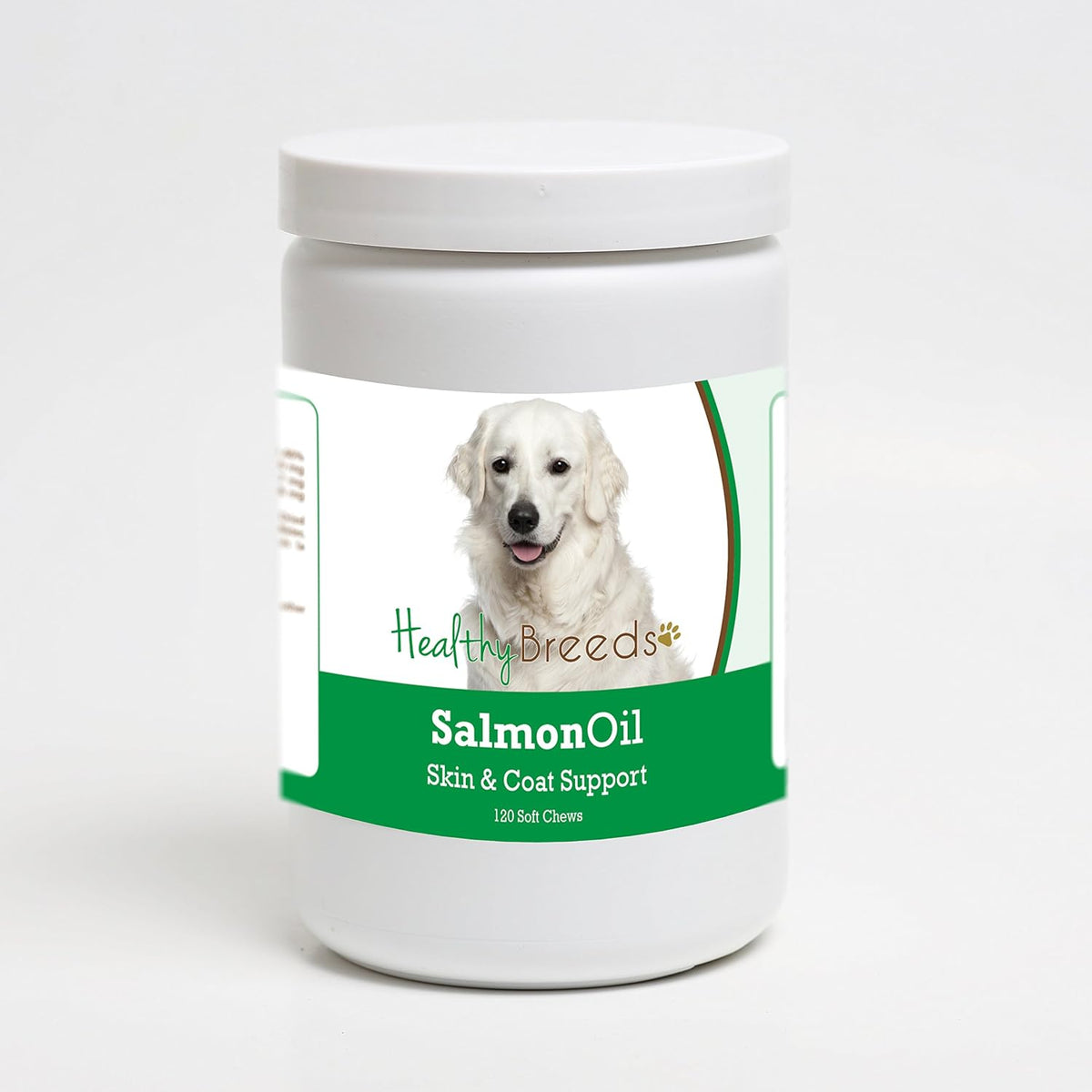 Healthy Breeds Kuvasz Salmon Oil Soft Chews 120 Count - görsel 1