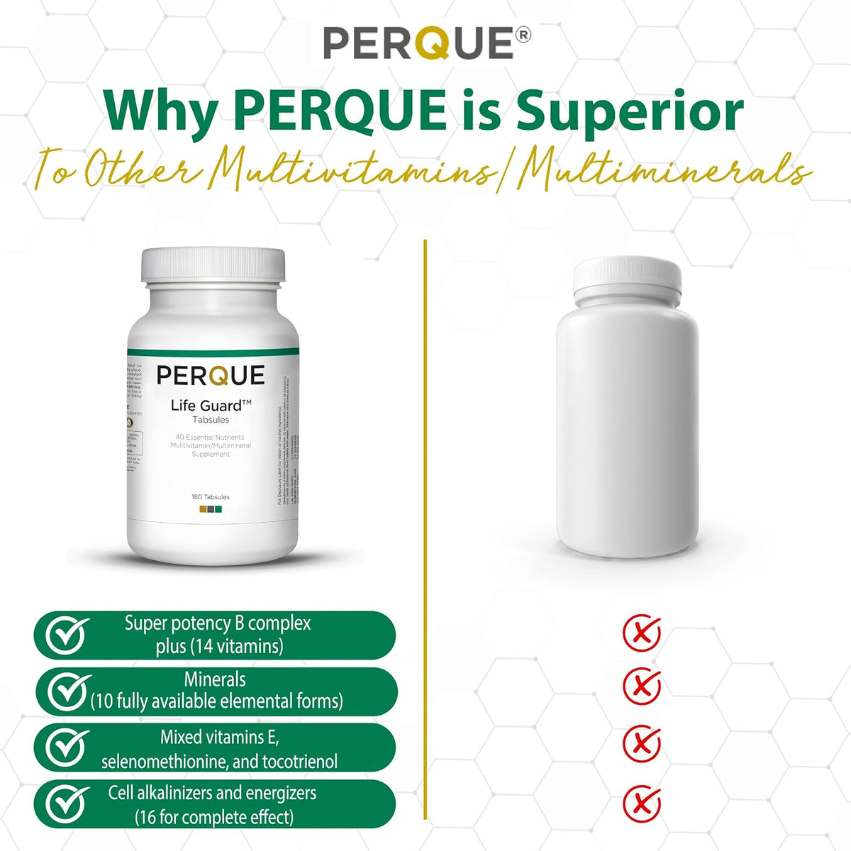 PERQUE Life Guard Mini 180 Tablets - görsel 6