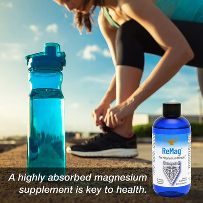 RnA ReSet ReMag & Vitamin C Reset Bundle – Liquid Magnesium Supplement (480ml) & Berry-Flavoured Vitamin C Powder (420g)