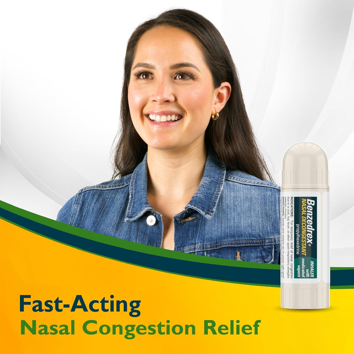 Benzedrex Nasal Decongestant Inhaler – Medicated Vapour Relief for Sinus Pressure, Nasal Congestion, Allergies, Hay Fever & Colds - Pack of 6 - görsel 5