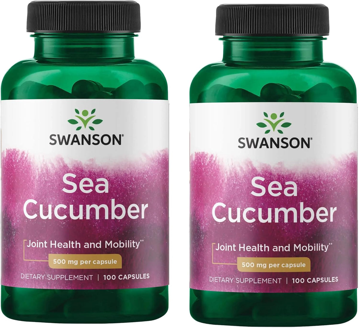 Swanson Sea Cucumber – Joint Health and Mobility Support (100 Capsules, 500mg Each) (4 Pack) - görsel 8