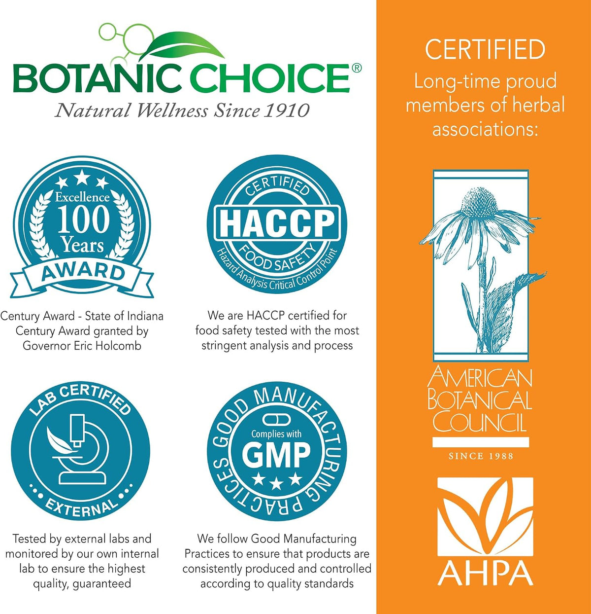 Botanic Choice Gluco Help Banaba Leaf Extract – Gluten-Free, Non-GMO, 60 Capsules - görsel 5