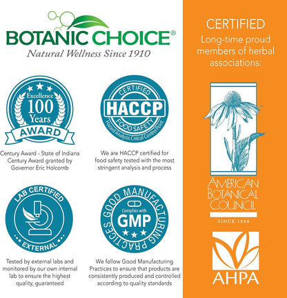 Botanic Choice Gluco Help Banaba Leaf Extract – Gluten-Free, Non-GMO, 60 Capsules