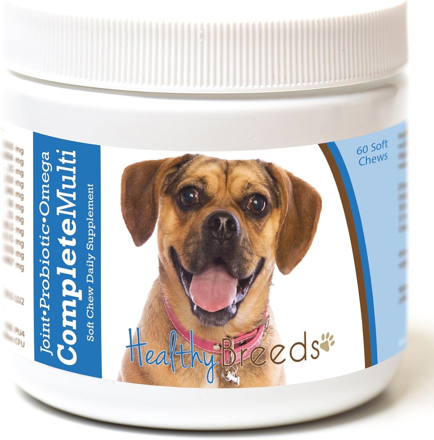 Healthy Breeds Puggle All in One Multivitamin Soft Chew 60 Count - görsel 1