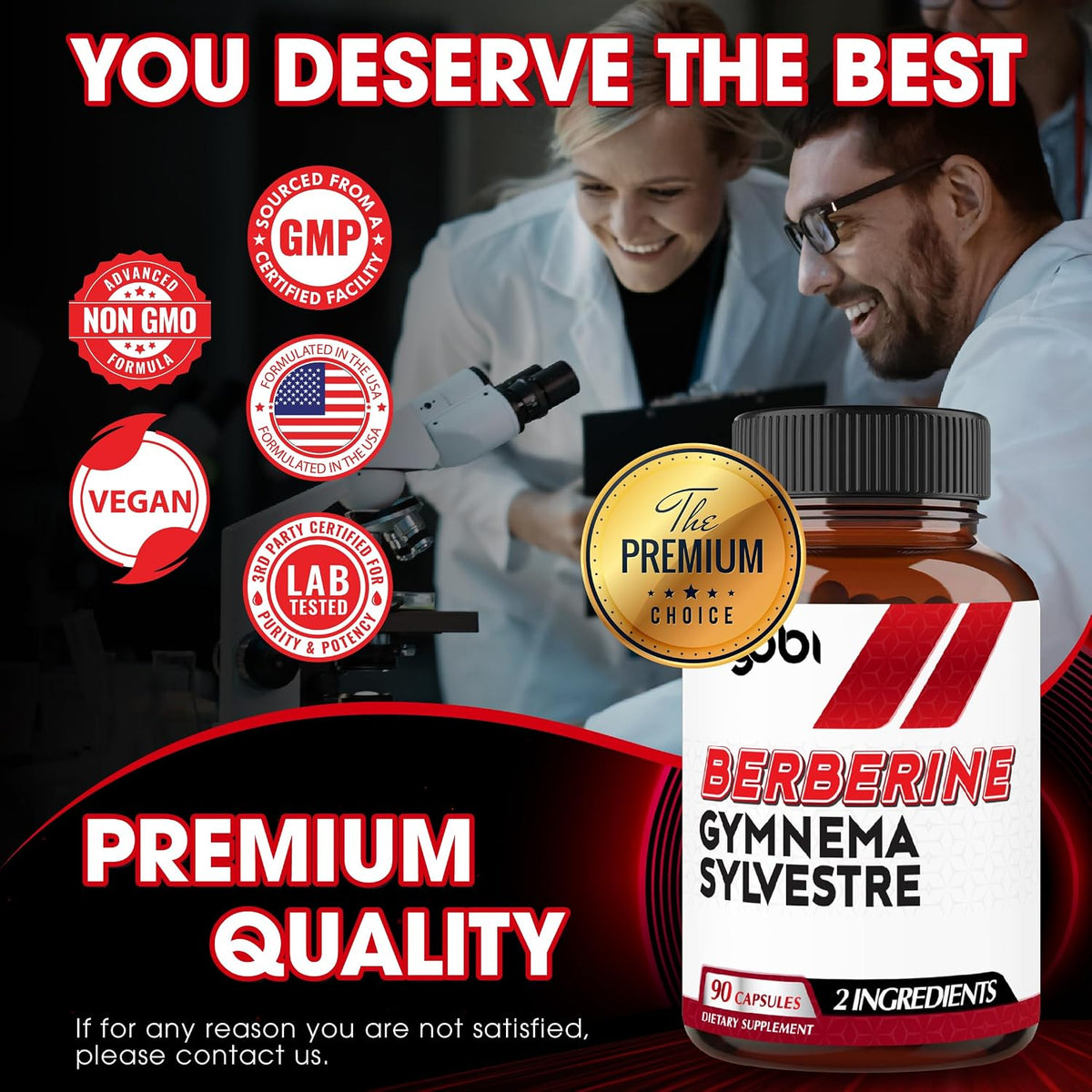 Agobi Berberine Supplements 500mg with Gymnema Sylvestre - Super Concentrated Formula - görsel 6