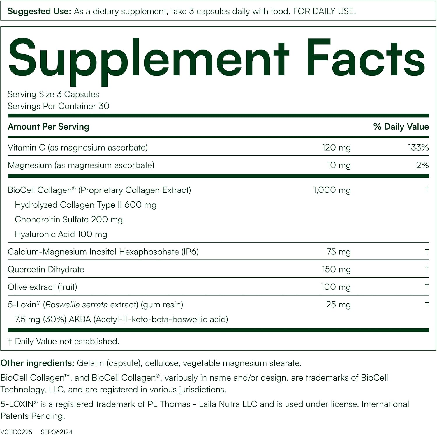 Purity Products HA Joint Formula with Hyaluronic Acid & Key Co-Factors - Joints & Skin Multi Collagen - 90 Capsules - görsel 2