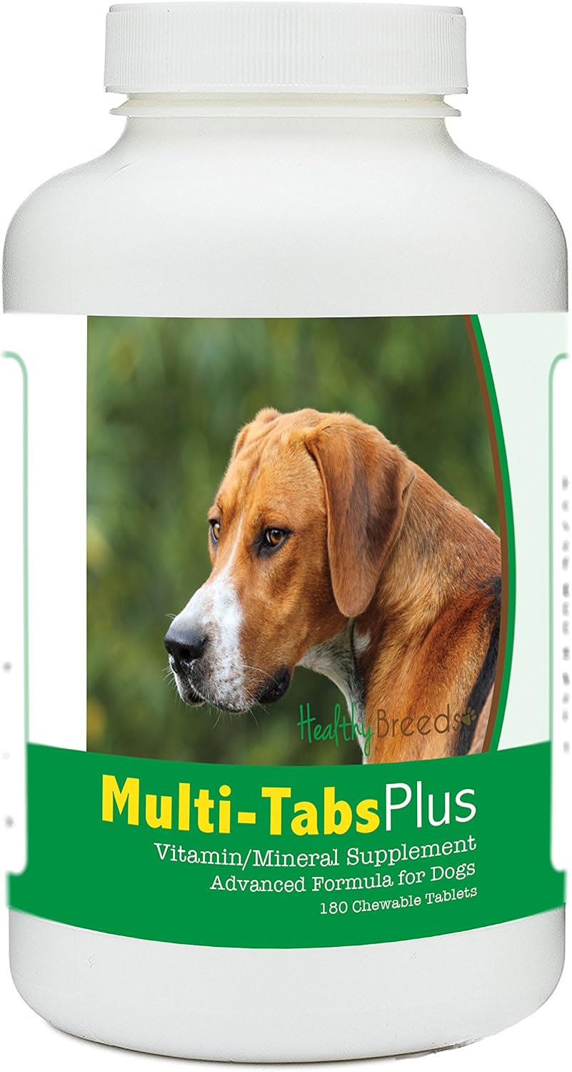 Healthy Breeds English Foxhound Multi-Tabs Plus Chewable Tablets 180 - görsel 1
