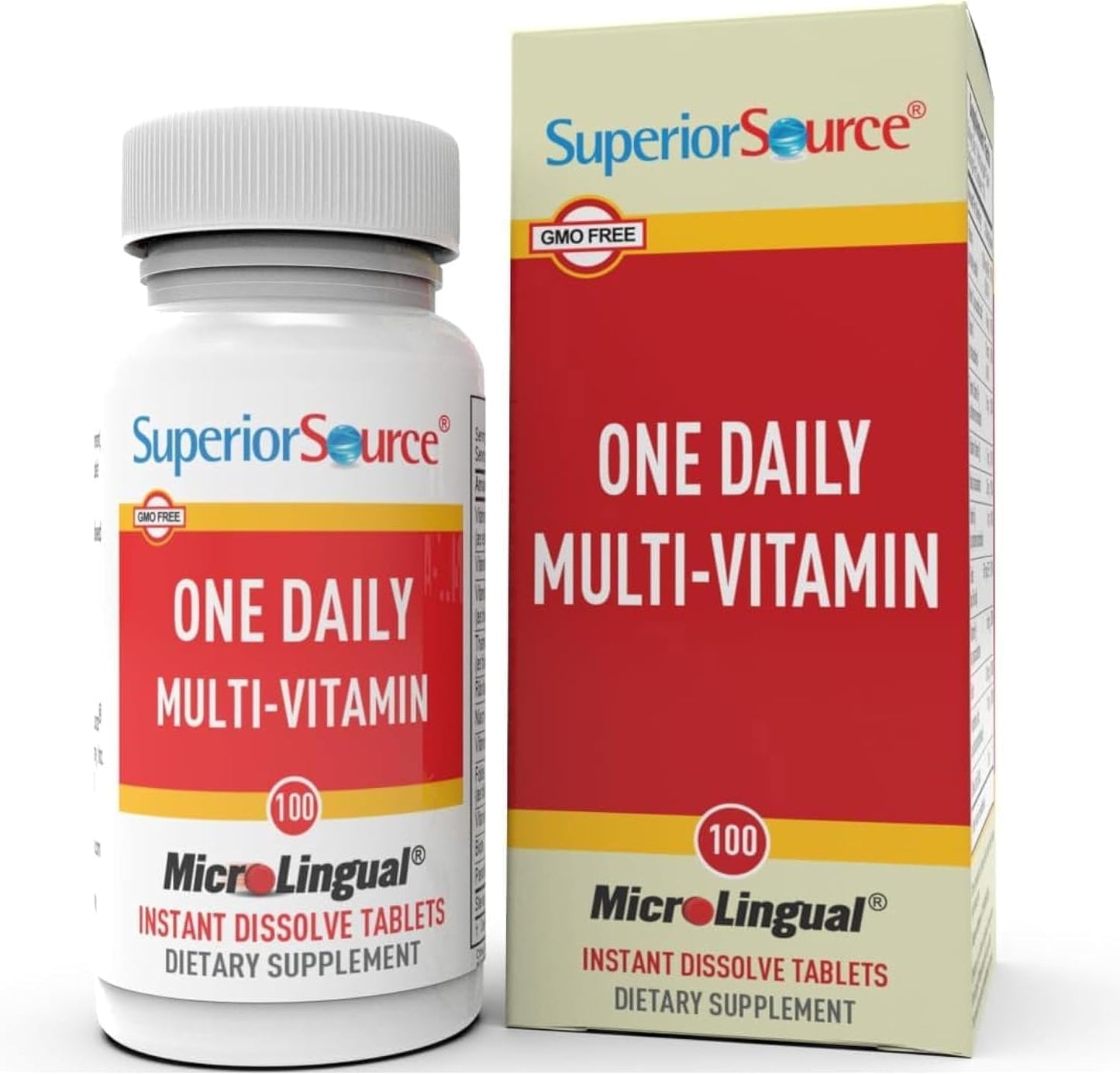 Superior Source One Daily Multi-Vitamin - 100 Instant Dissolve Tablets - görsel 1