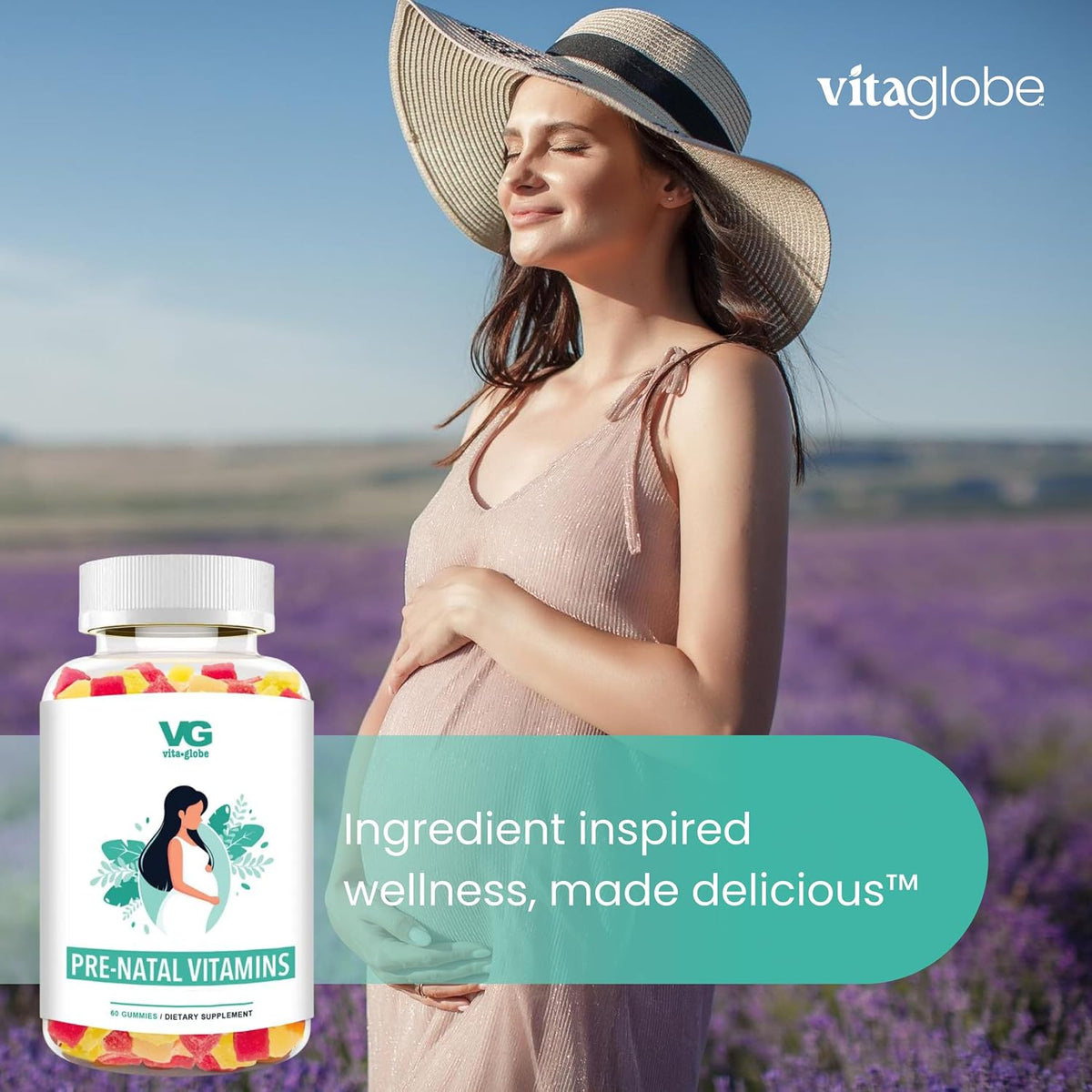 VITA Globe Prenatal Fish Oil Gummy Vitamins – 60 Count - görsel 6