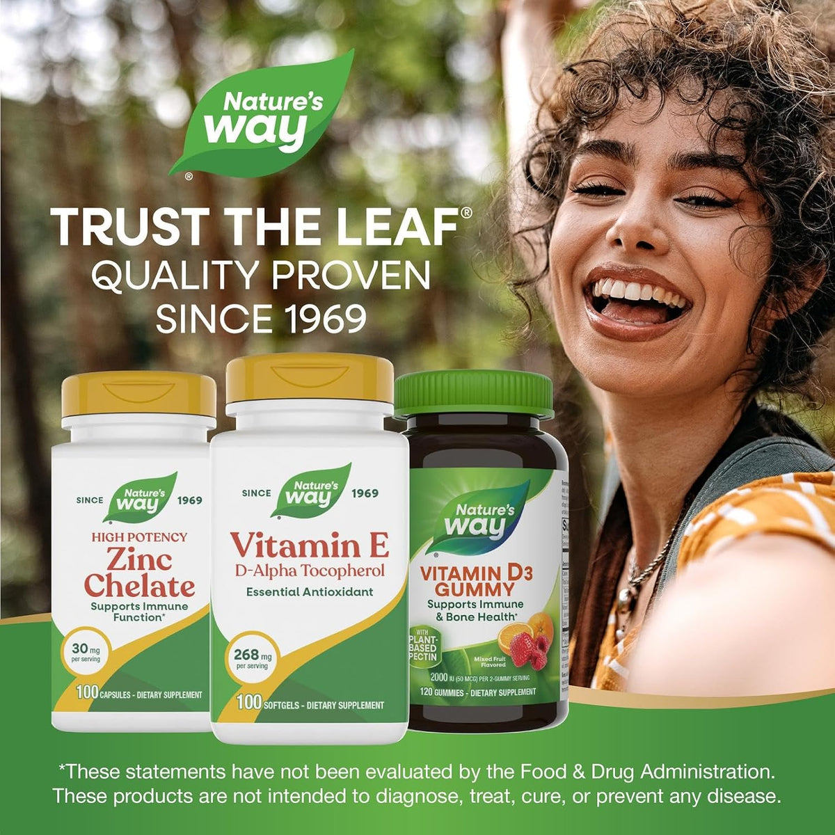 Nature's Way Vitamin E - D-Alpha Tocopherol - 268 mg (400 IU) - 100 Softgels - görsel 7