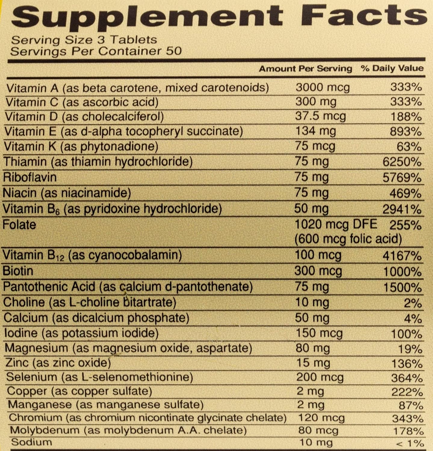 Optimum Nutrition Opti-Men Food Supplement, 150 Tablets - görsel 6