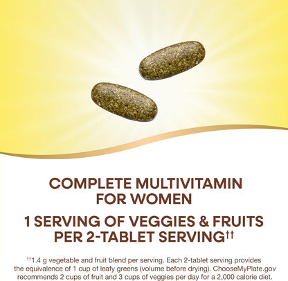 Nature's Way Alive! Women's Garden Goodness Complete Multivitamin, 60 Tablets