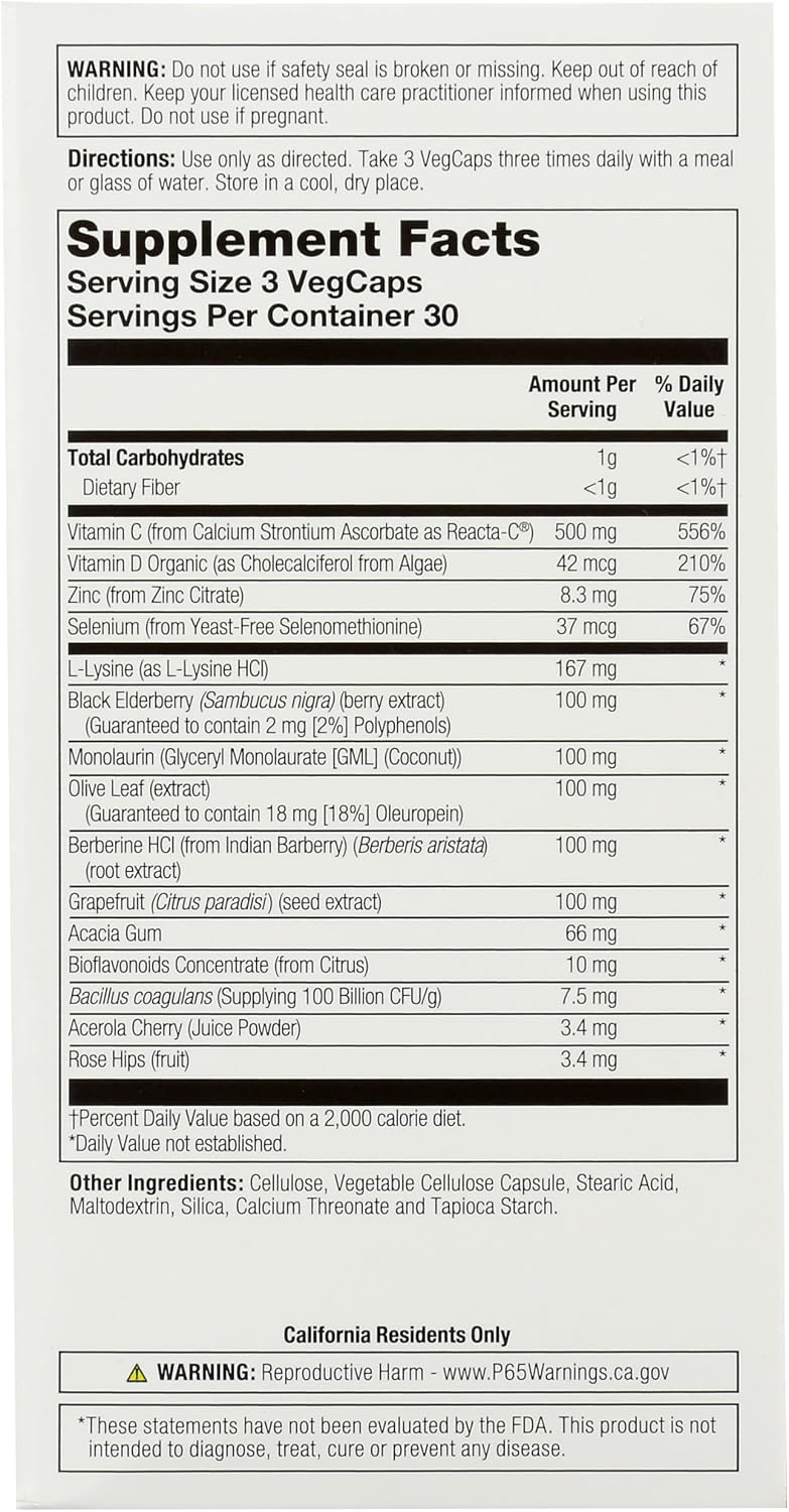 SOLARAY ImmuFight™ Immune Response Support, 90 VegCaps - görsel 2