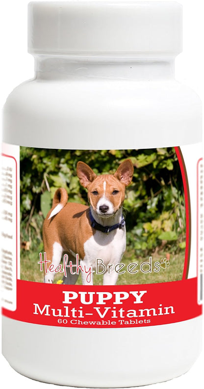 Healthy Breeds Basenji Puppy Multivitamin Tablets, 60 Tablets