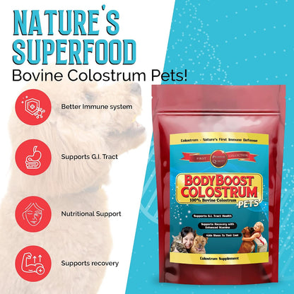 BodyBoost Bovine Colostrum Powder for Dogs – Nutritional Boost: Provides a concentrated source of protein, – Image 3