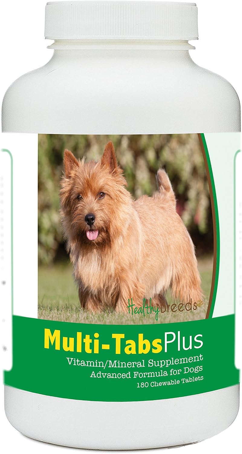 Healthy Breeds Norwich Terrier Multi-Tabs Plus Chewable Tablets, 180 Count - görsel 1