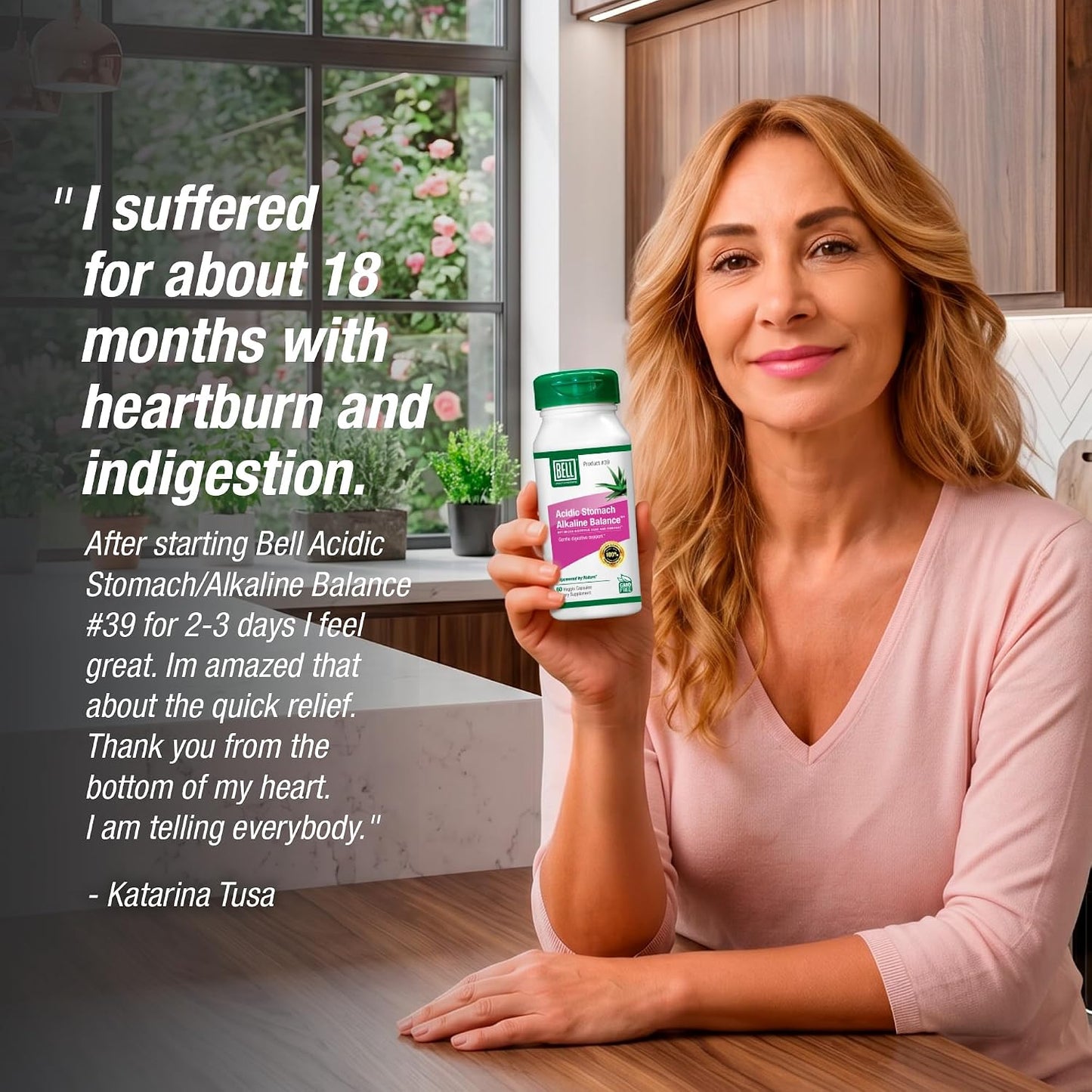 Bell Acidic Stomach Alkaline Balance Lifestyle Products – Helps Maintain Healthy pH Levels – 60 Capsules - görsel 7