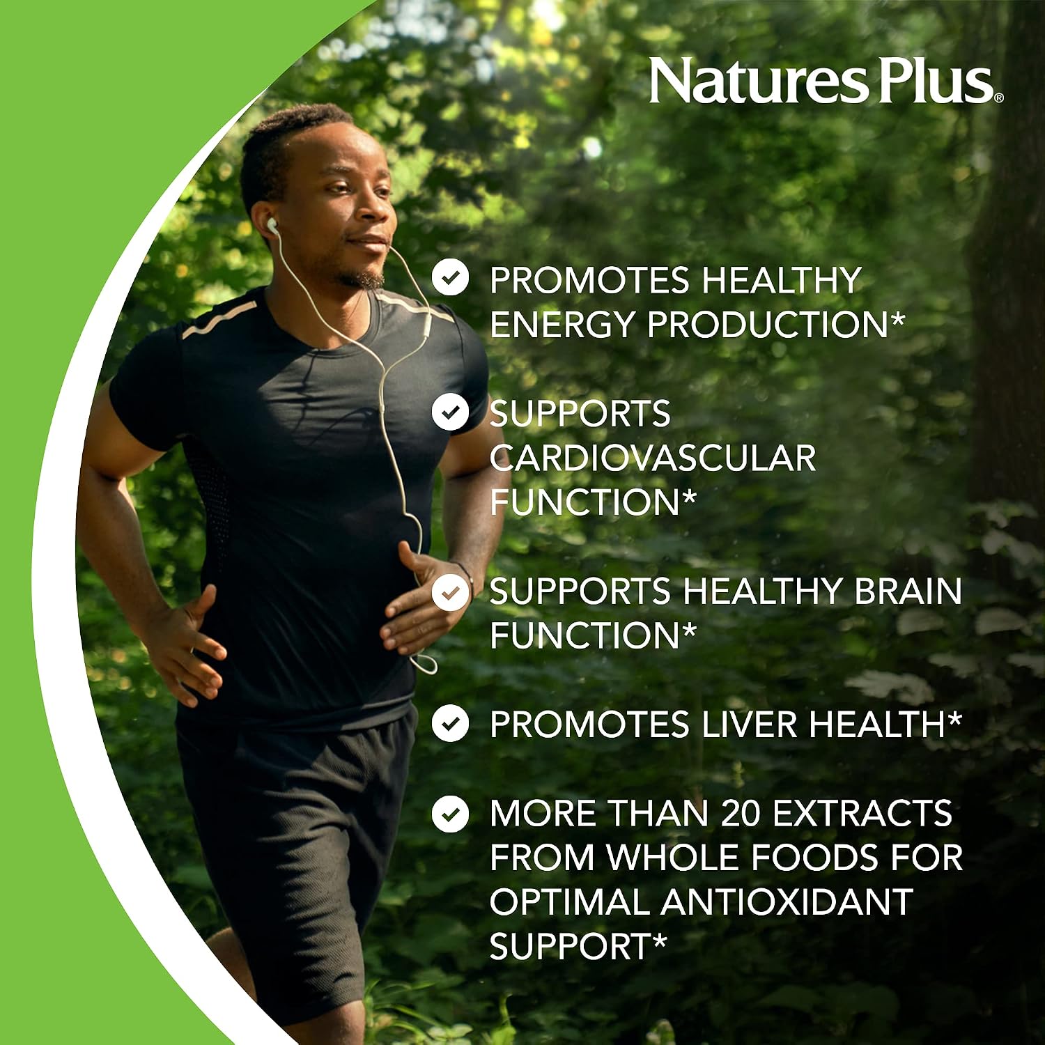NaturesPlus Source of Life Garden B-Complex - 60 Capsules - Complete Vitamin B Supplement - USDA Organic, Non-GMO, Vegan, Gluten-free - 30 Servings - görsel 3