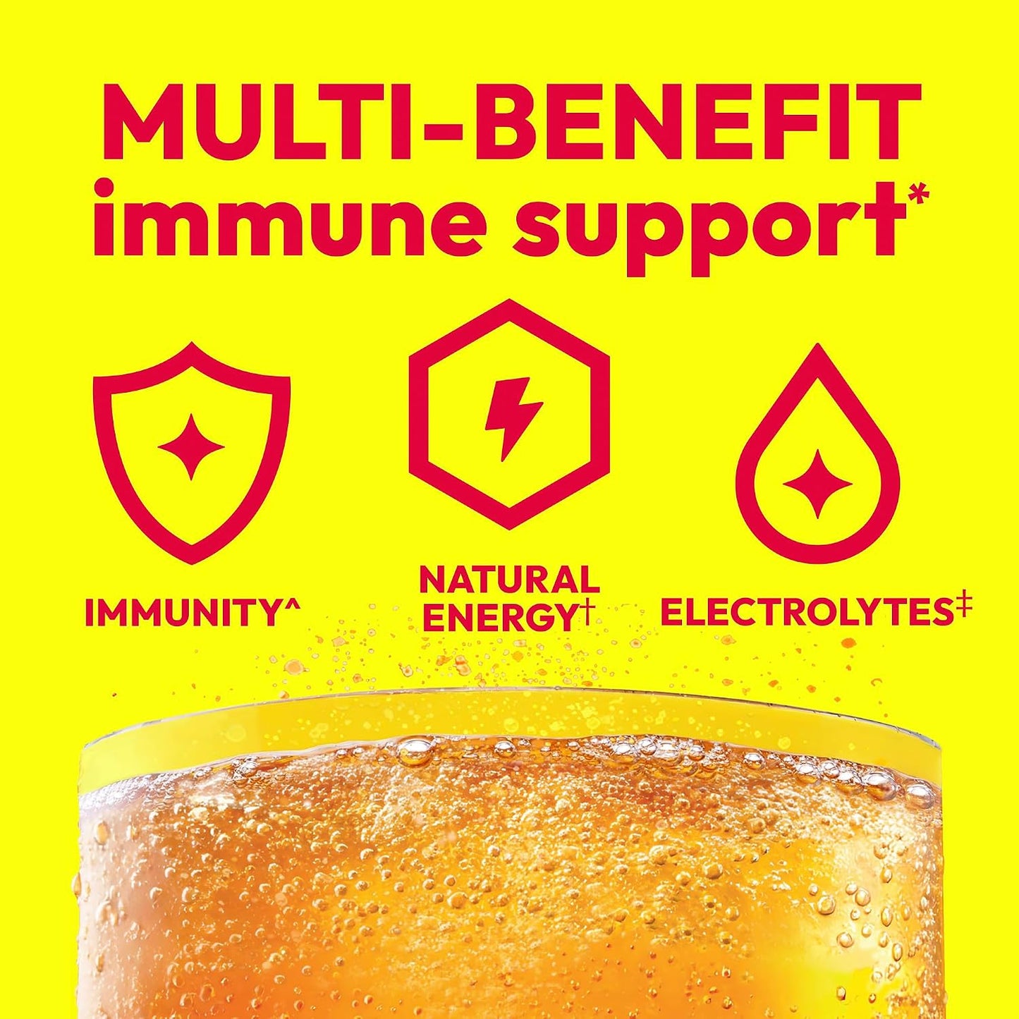 Emergen-C 1000mg Vitamin C Immune Support Powder, Super Orange, 2 Count - görsel 2