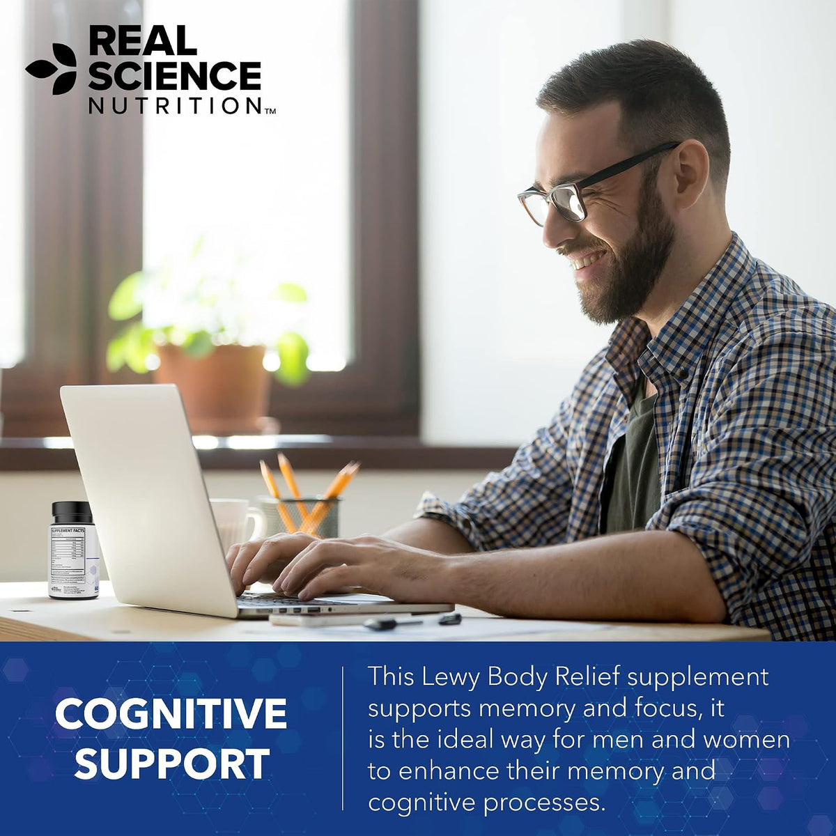 Real Science Nutrition Lew-X – Cognitive Support Supplement for Memory & Muscle Relaxation - görsel 5