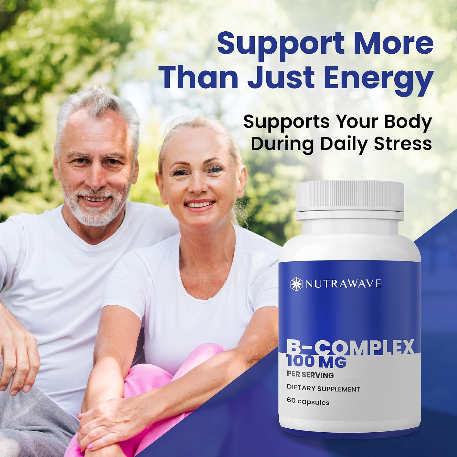 Nutra Wave Super B Complex – High Potency B Vitamins with Choline & Myo-Inositol - görsel 6