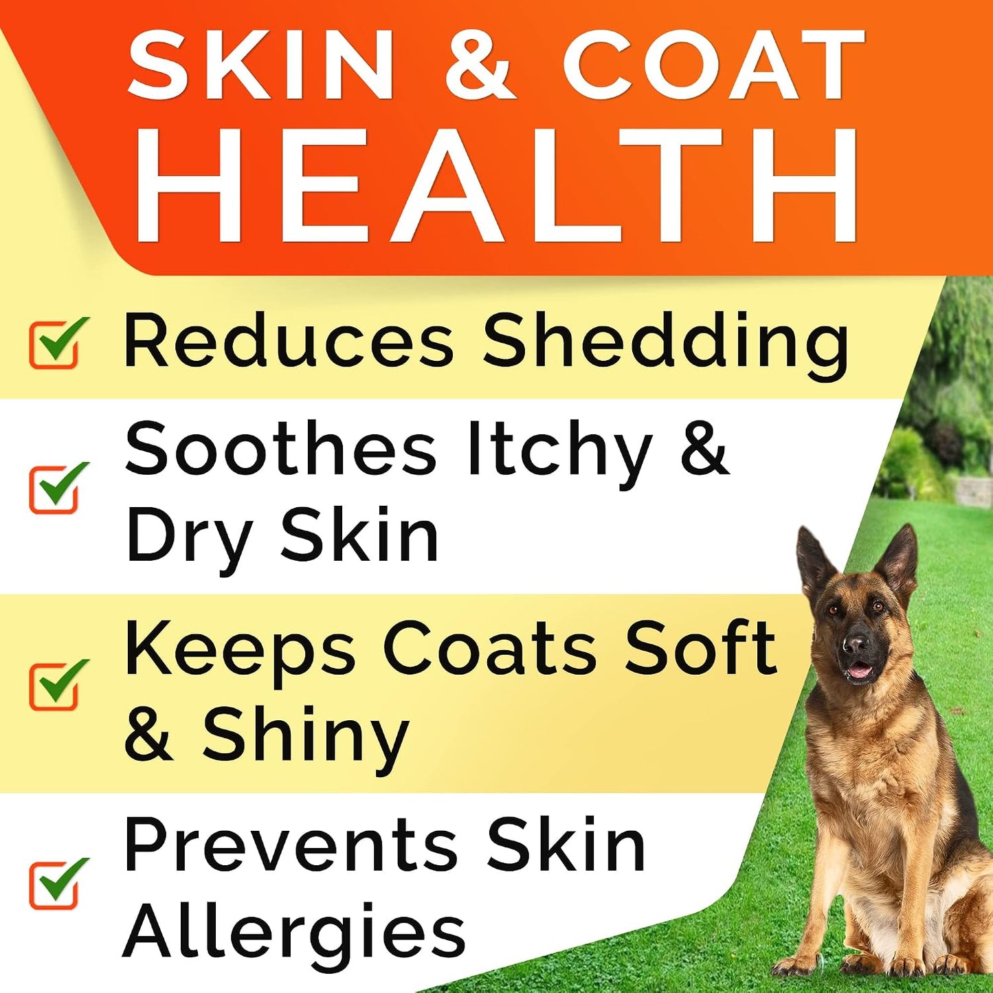 STRELLALAB Omega-3 Salmon Oil Dog Chews (180 Chews) - görsel 2