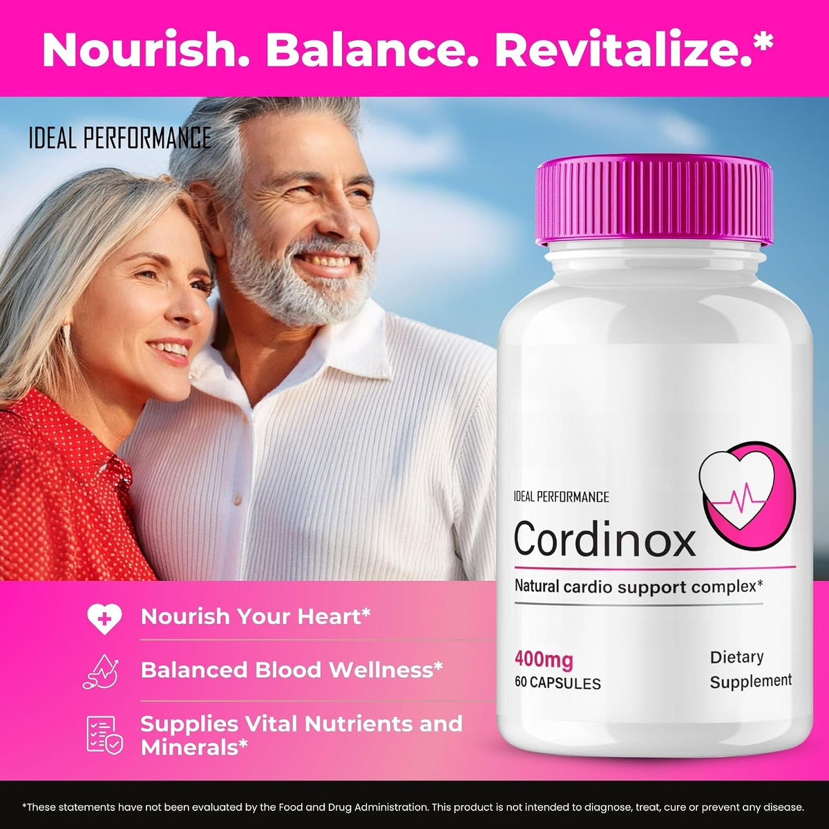 Cordinox Advanced Blood Formula Capsules, Official Cordinox Supplement Capsules - Maximum Strength, All Natural Healthy Circulation & Stable Levels (60 Capsules) - görsel 5