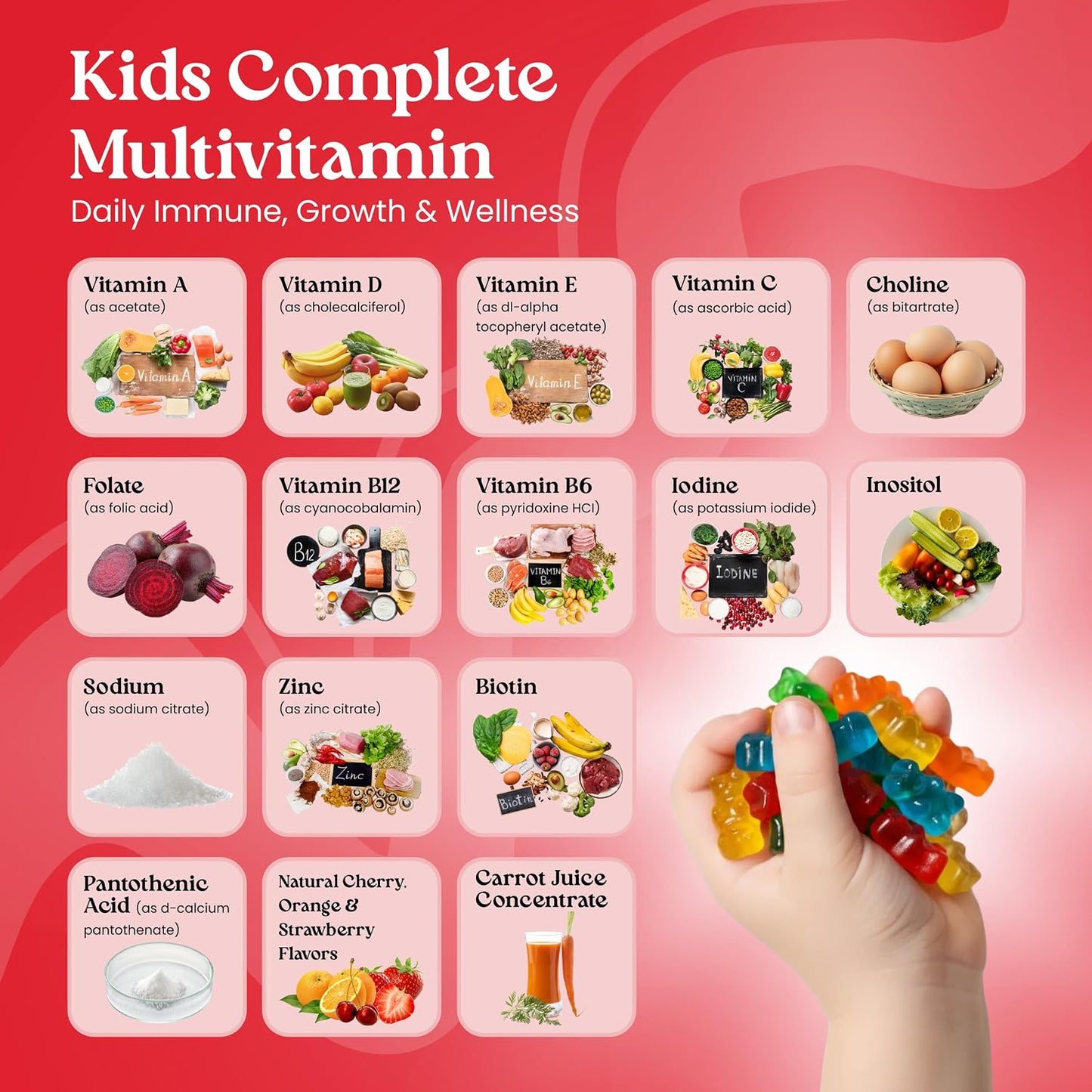 VITA Globe Kids Complete Multivitamin Gummies – 120 Gummies (Pack of 2) - görsel 3