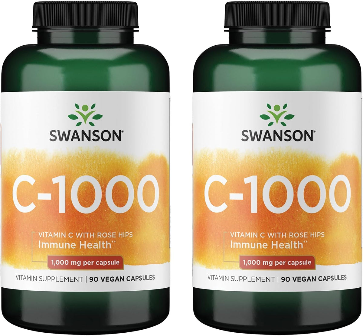 Swanson Vitamin C with Rose Hips, 1000 mg, 250 Capsules (3-Pack) - görsel 8