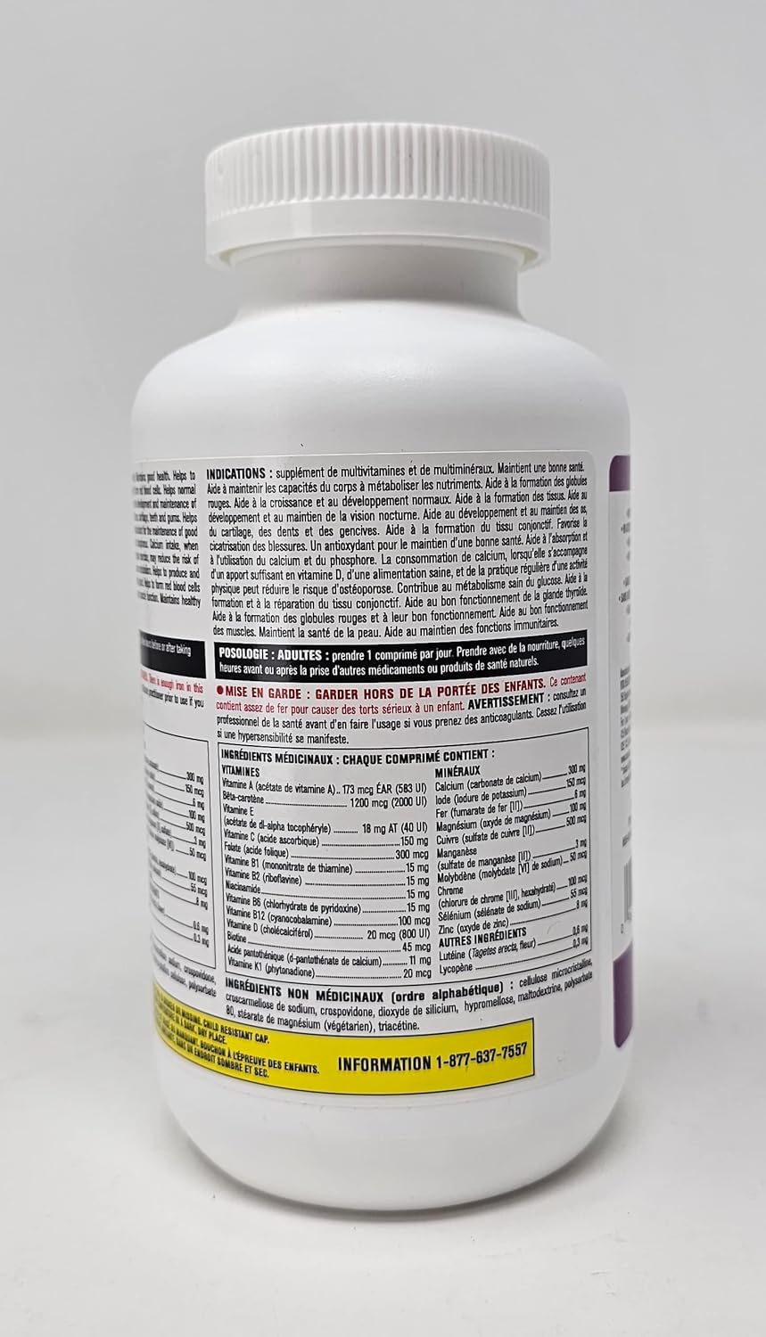Kirkland Signature Women 50+ Multivitamin, 365 Tablets - görsel 4